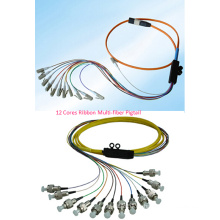 12 Cores Cinta Multi-Fibra Pigtail